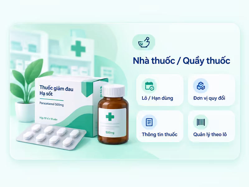 Giải pháp nhà thuốc QG Software