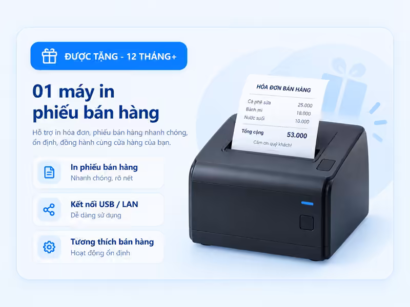 Máy in K58 minh họa